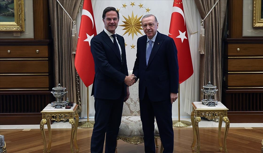 Mark Rutte den Erdoğan a kritik ziyaret