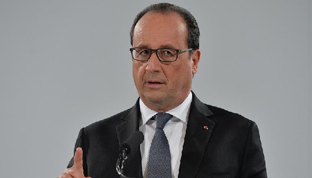 Hollande dan saldırı açıklaması!