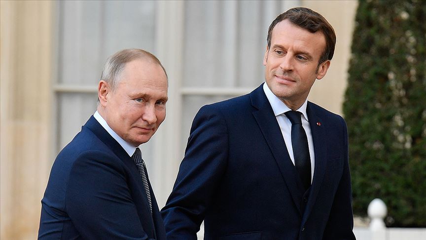Putin ve Macron, Libya konusunda hem fikir!