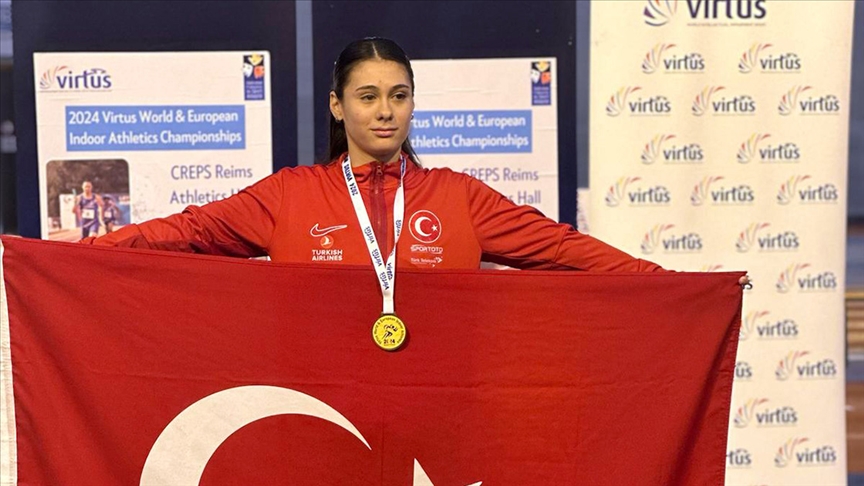 Özel atlet Aysel Önder dünya rekoru kırdı!