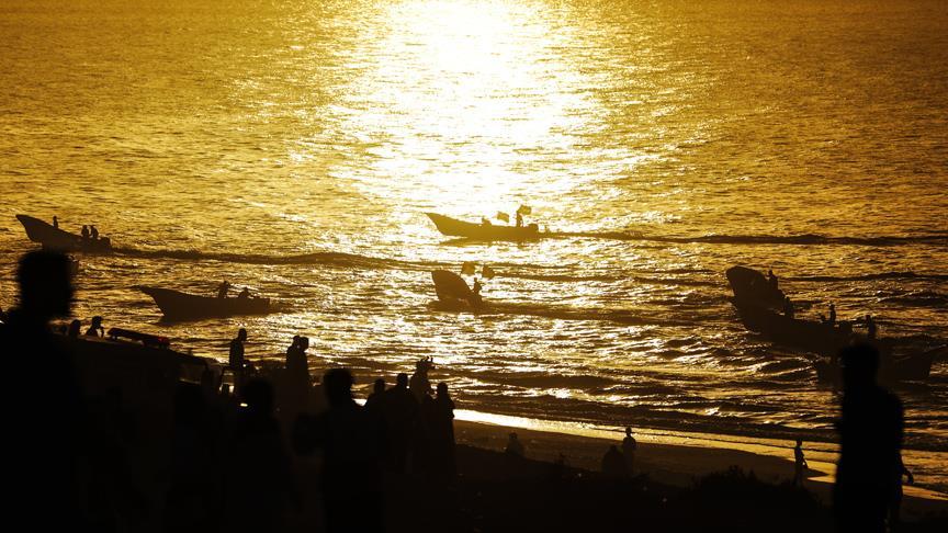 Gazze deki  deniz eylemleri  sürüyor