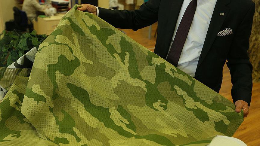 Türk mühendislerinden  gizlenme kumaşı 