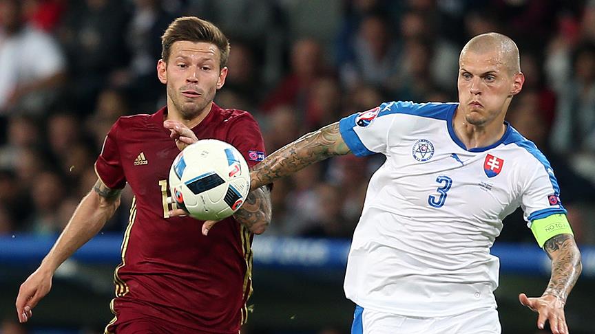 Slovakya Rusya yı 2-1 yendi!