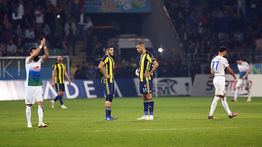 Rizespor dan F.Bahçe ye ağır darbe