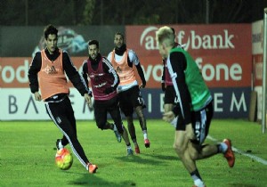 Beşiktaş ta  o  isimler antremana katılmadı!