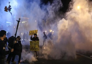 ABD polisinden sert müdahele!