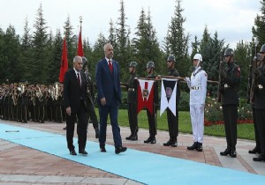 Yıldırım, Rama yı resmi törenle karşıladı!