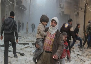 Rus uçakları Suriye de ölüm kustu!