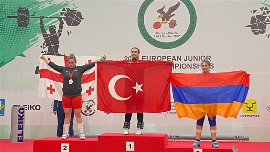 Sara Yenigün Avrupa şampiyonu