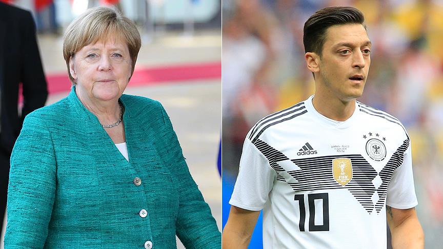 Merkel den Mesut Özil açıklaması