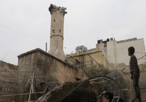 Rus uçakları camiyi bombaladı!