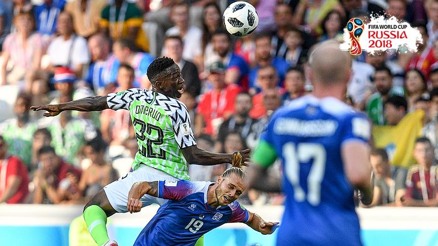 Nijerya, İzlanda yı 2 golle geçti