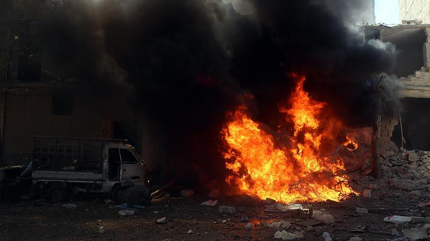 Halep e varil bombalı saldırı: 15 ölü!