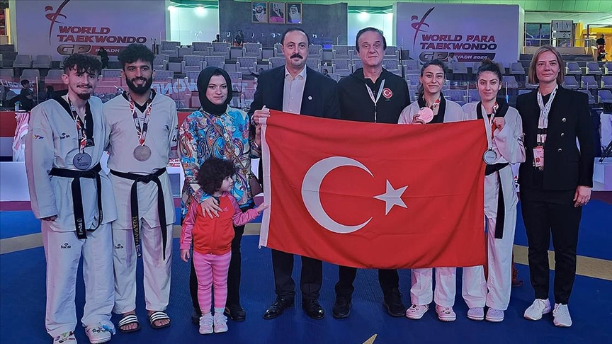 Milli para tekvandoculardan Grand Prix Final Müsabakaları nda 4 madalya