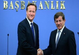 Cameron, Davutoğlu nu tebrik etti!