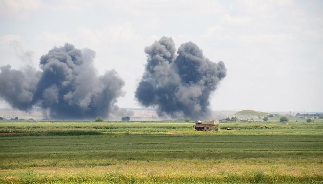  DAEŞ  bombardımanı sürüyor!