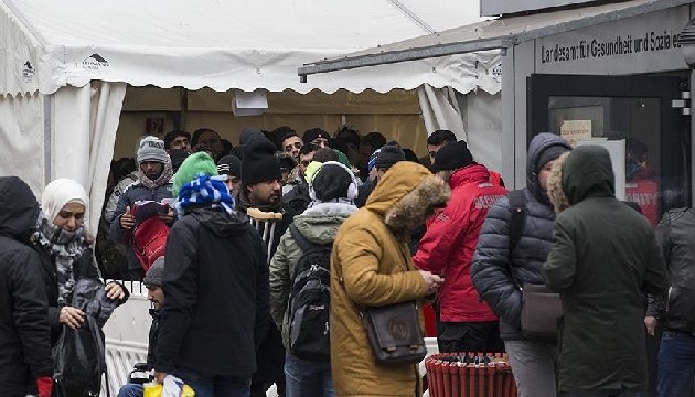 Almanya da  sığınmacı  rekoru!