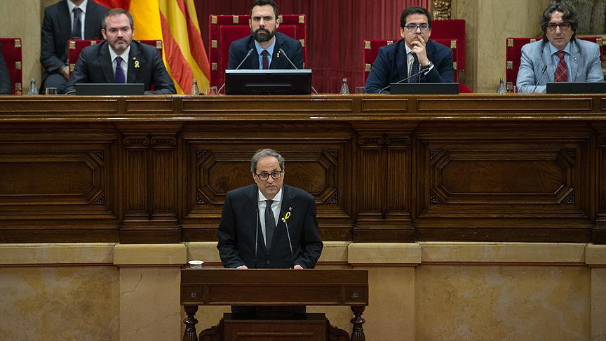 Katalan liderden  sokakları doldurun  çağrısı