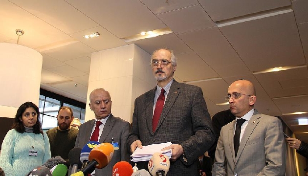 Suriye den Cenevre açıklaması!