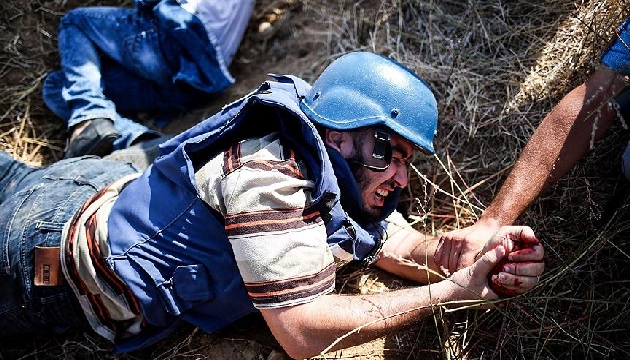 Çatışmada AA kameramanı yaralandı!