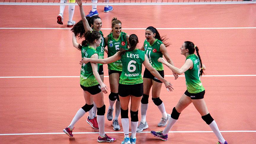 Bursa Büyükşehir Belediyespor finali garantiledi