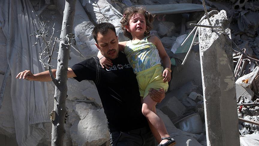 Esed rejimi Halep te sivilleri vurdu: 5 ölü!