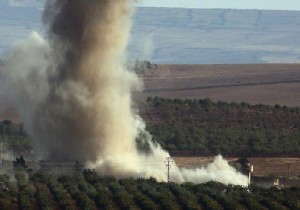 Halep teki tarım alanlarını yakıyorlar!
