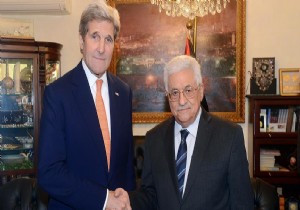 John Kerry, Mahmud Abbas ile görüştü!