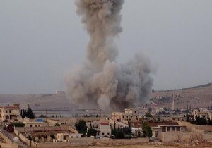 Halep teki siviller bombalanıyor!