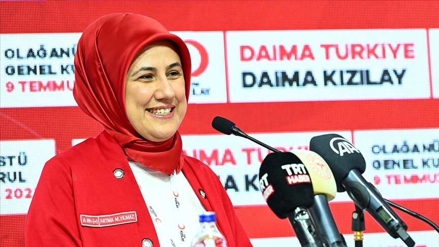 Türk Kızılay Genel Başkanlığına Fatma Meriç Yılmaz yeniden seçildi