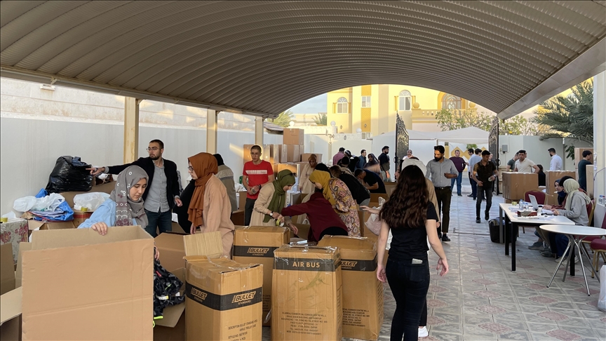 Katar deprem mağdurları için bağış topluyor