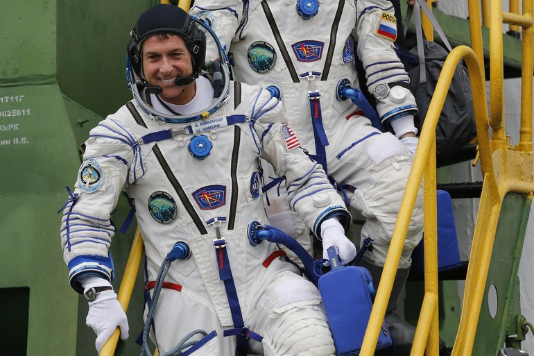 Astronot oy kullandı! Uzay istasyonundan oy verme işlemi