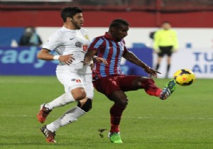 Trabzonspor 2014 ün son maçında taraftarını üzdü!