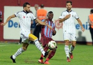 Trabzonspor-Fenerbahçe maçı golsüz tamamlandı!