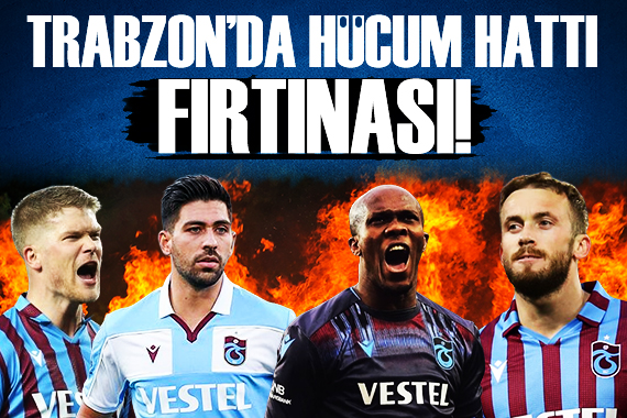 Lider Trabzonspor golcüleriyle ateş ediyor!