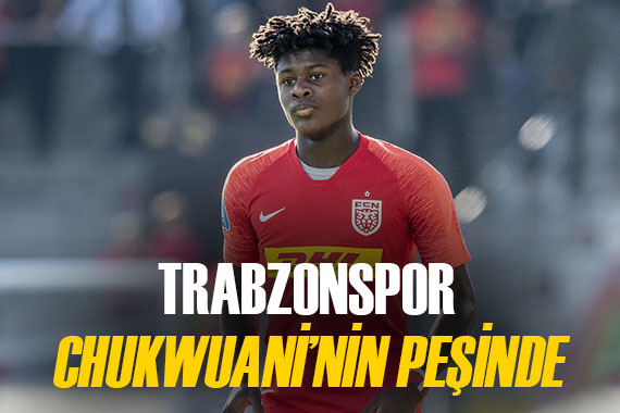 Trabzonspor un gündeminde Tochi Chukwuani var