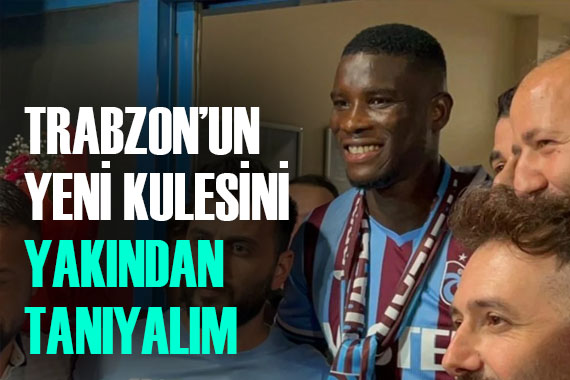 Trabzonspor un yeni golcüsü Onuachu ya yakından bakalım