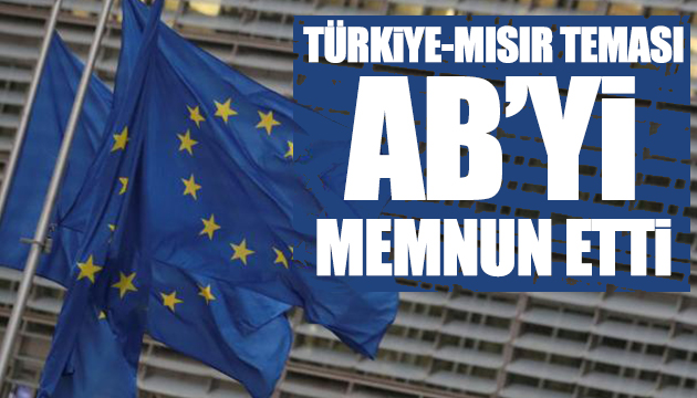 AB, Türkiye-Mısır diyaloğundan memnun