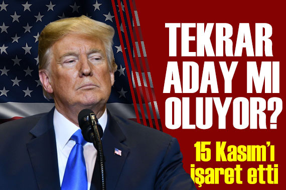 Trump, 2024 seçimlerine ilişkin 15 Kasım da