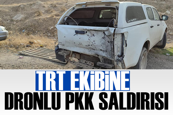 PKK/YPG den TRT ekibine saldırı