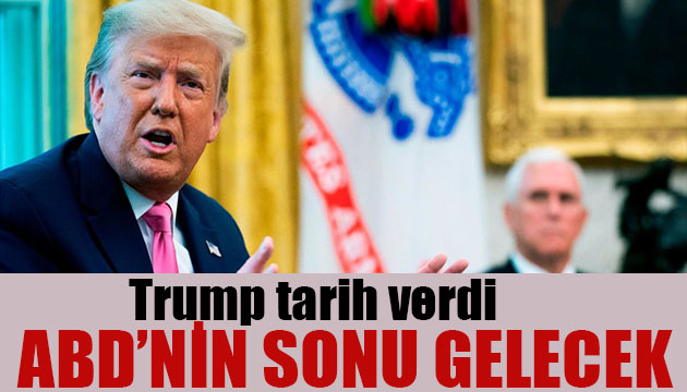 Trump tan şok çıkış! Tarih verdi