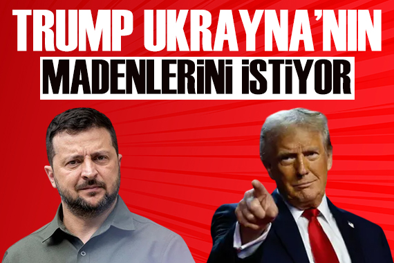 Trump, ABD nin yaptığı yardımlara karşılık Ukrayna dan yer altı madenlerini istiyor