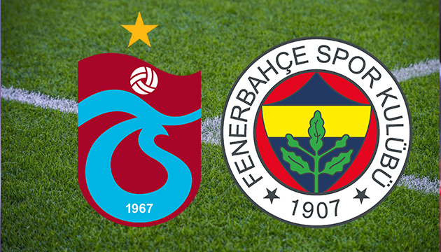 Trabzonspor - Fenerbahçe ilk 11 ler belli oldu!