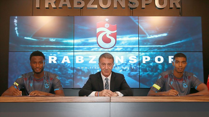 Trabzonspor da  imza töreni