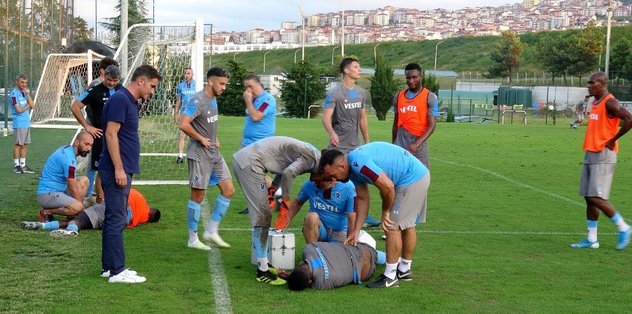 Trabzonspor da sakatlıklar can sıkıyor