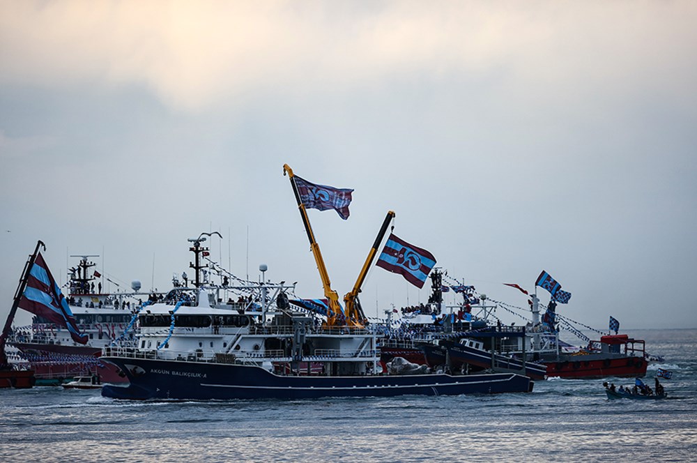 Trabzon da görkemli kutlama!