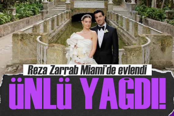 Reza Zarrab, Miami de evlendi: Düğünden kareler ortaya çıktı