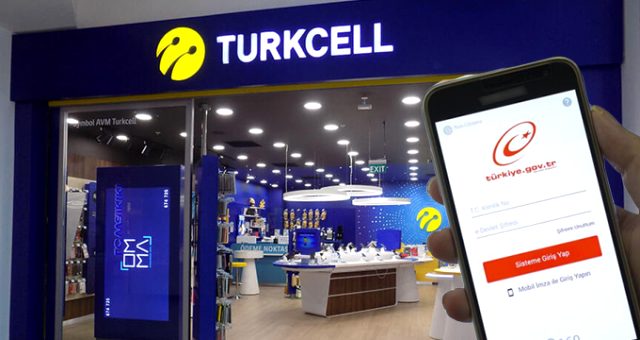 Turkcell in yaptığı  yanlışlık  e-Devlet e takıldı