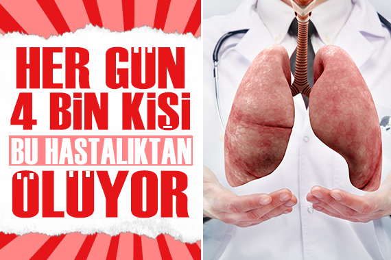 Her gün 4 bin kişi bu hastalık yüzünden ölüyor!