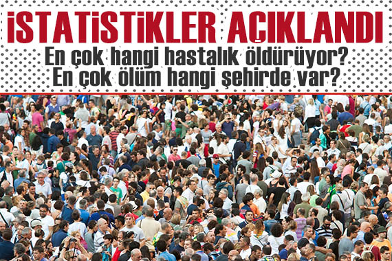 TÜİK, ölüm istatistiklerini açıkladı! İşte en çok öldüren hastalıklar...